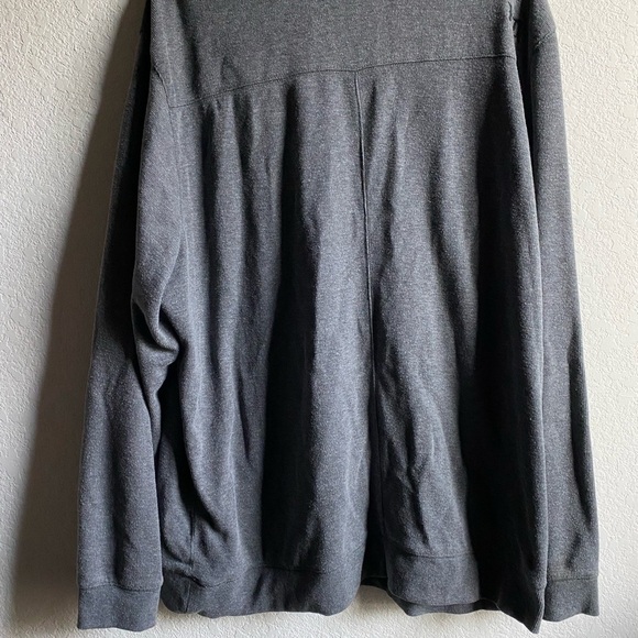Harley Davidson Gray and Black Henley Long Sleeve 3 Button Pullover Sweater 2XL - Picture 13 of 16